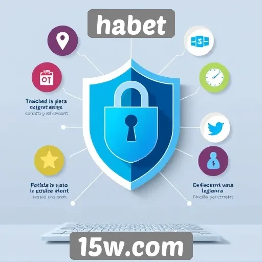 Destaques dos recursos de segurança do site Habet